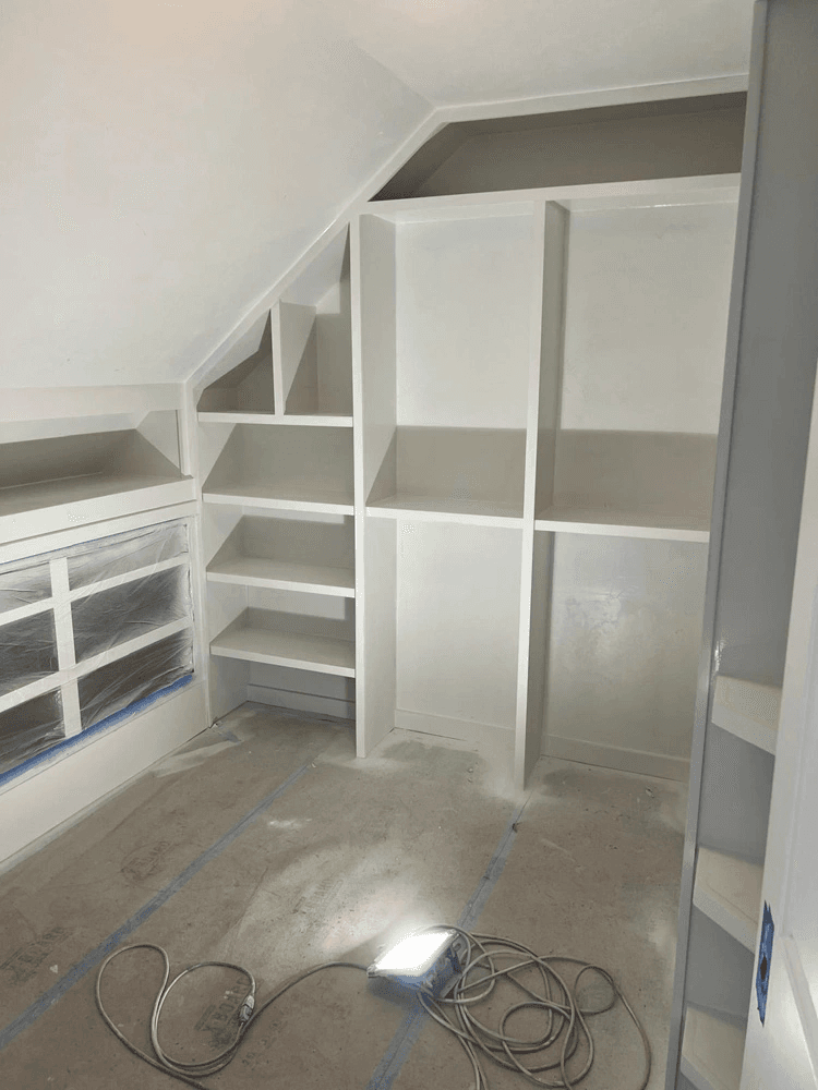 Storage build-out in progress